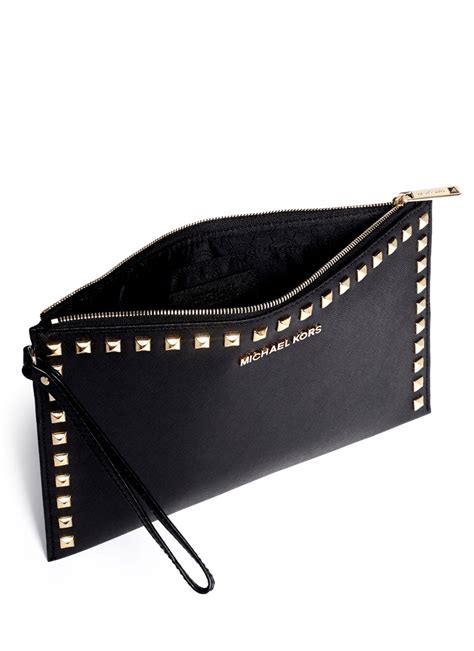 Michael Kors Small Leather Clutch Bag 